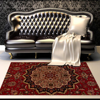 北欧风格地毯客厅欧式沙发茶几垫现代简约卧室满铺房间家用