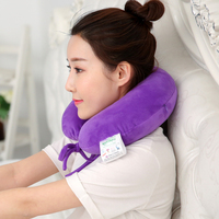 Royal Diary泰国皇家日记夏季孕妇坐飞机坐火车车用护颈椎的便携多功能睡觉用U型乳胶枕旅行清凉枕
