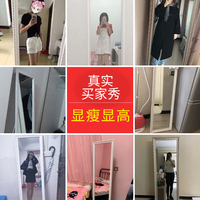 全身镜落地镜家用女生卧室立体试衣镜显瘦显高ins镜子欧式穿衣镜